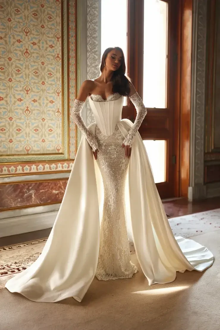 Beaded Wedding Dresses: Sparkling Bridal Styles Brides Love Image