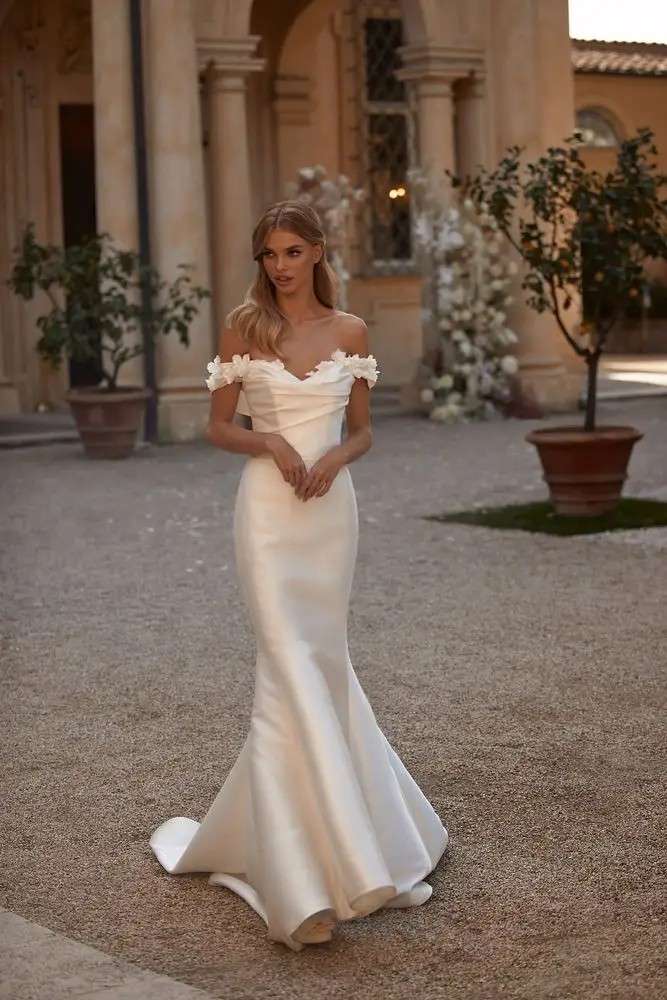 Modern Romance: Sleek Silhouettes for the Bold Bride Image