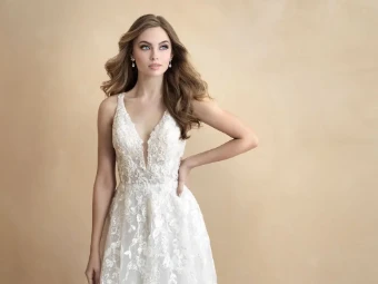 Allure Bridals Sale 3305 #1 Ivory/Nude thumbnail
