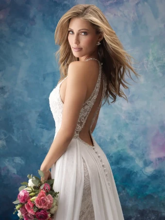 Allure Bridals Sale 9573 #4 Sand/Ivory thumbnail