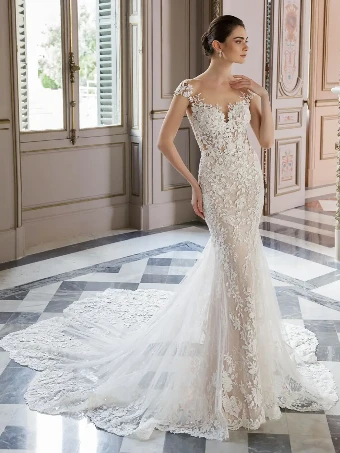 Elysee by Enzoani Sale Giverny #0 Ivory/Sand/Nude thumbnail