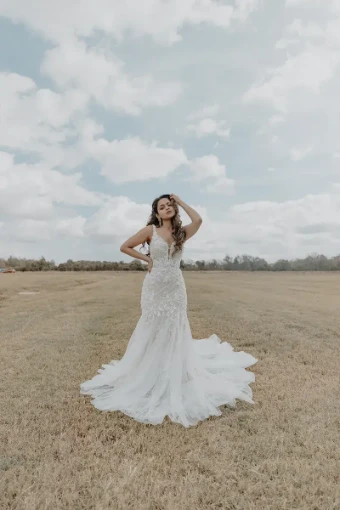 Essense of Australia Sale D3335 #1 Ivory/Almond thumbnail