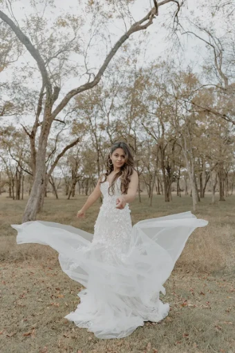 Essense of Australia Sale D3335 #5 Ivory/Almond thumbnail