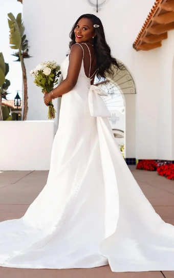 Essense of Australia Sale D3404 #3 Ivory thumbnail