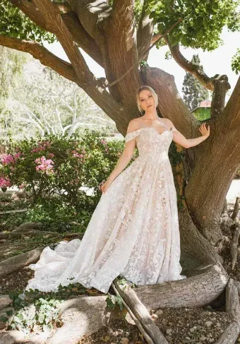 Essense of Australia Sale D3520 #2 Ivory/Ivory thumbnail