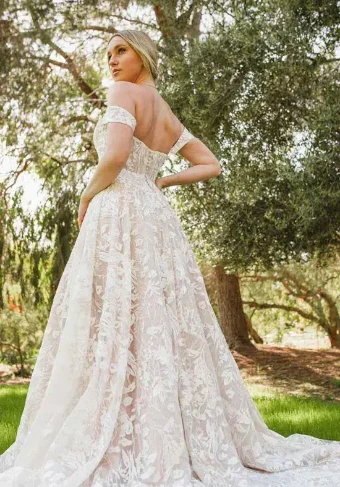 Essense of Australia Sale D3520 #7 Ivory/Ivory thumbnail