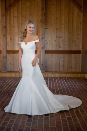 Essense of Australia Sale D3582 #4 Ivory/Ivory thumbnail