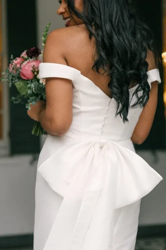 Essense of Australia Sale D3582 #10 Ivory/Ivory thumbnail