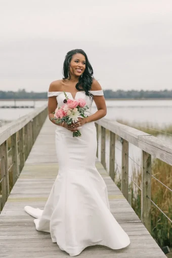 Essense of Australia Sale D3582 #12 Ivory/Ivory thumbnail