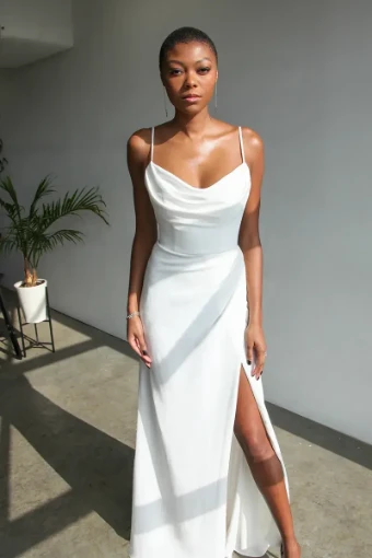 Essense of Australia Sale D3589 #10 Ivory thumbnail