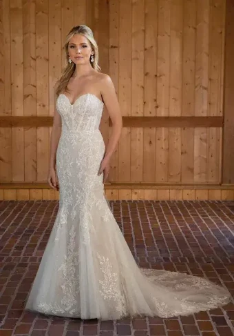 Essense of Australia Sale D3647 #7 Ivory/Ivory/Platinum thumbnail