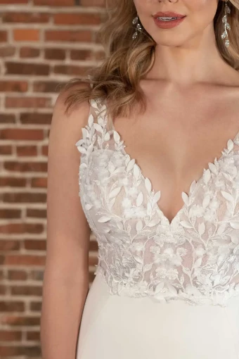 Essense of Australia Sale D3699 #4 Ivory thumbnail