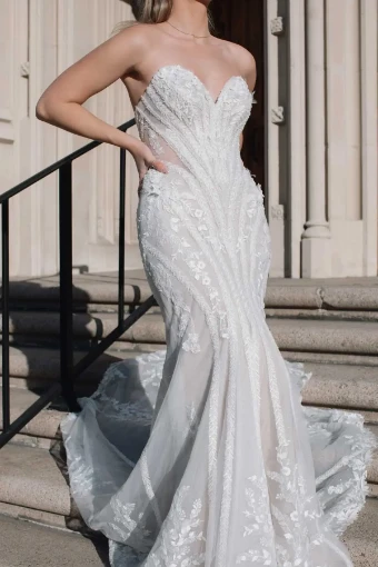 Essense of Australia Sale D3838 #1 Ivory/Ivory thumbnail