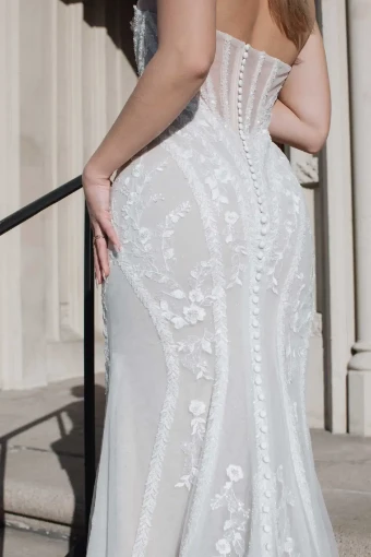 Essense of Australia Sale D3838 #5 Ivory/Ivory thumbnail