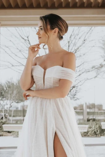 Essense of Australia Sale D3843 #3 Ivory/Ivory/Platinum thumbnail