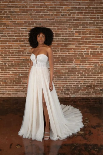 Essense of Australia Sale D3843 #9 Ivory/Ivory/Platinum thumbnail