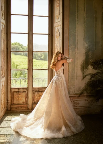 Madam Burcu Sale 5052 #7 Ivory/Blush thumbnail