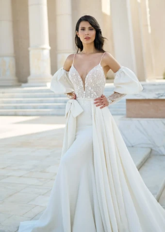 Madam Burcu Sale 5076 #2 Ivory/Cappuccino thumbnail