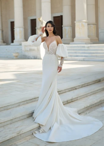 Madam Burcu Sale 5076 #3 Ivory/Cappuccino thumbnail