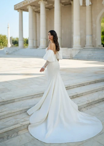 Madam Burcu Sale 5076 #1 Ivory/Cappuccino thumbnail