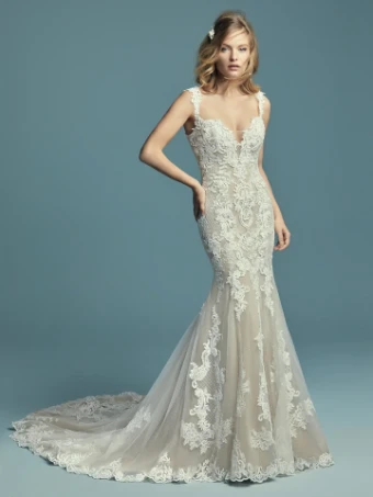 Maggie Sottero Sale Abbie #6 Antique Ivory thumbnail