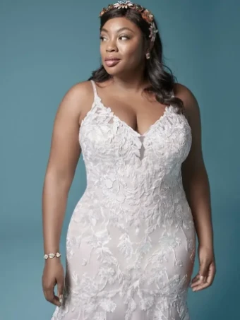 Maggie Sottero Sale Gianna Lynnette #0 Ivory/Misty Mauve/Nude thumbnail