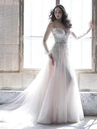 Maggie Sottero Sale Pamela #3 Ivory/Champagne thumbnail