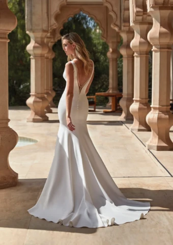 Pronovias Sale ANNECY #2 Off White/Nude thumbnail