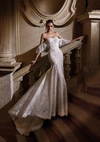 Pronovias Sale Dazzle #2 Off White/Light Pink thumbnail
