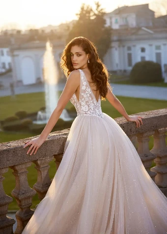 Randy Fenoli Sale Daphne #4 Ivory/Blush/Nude thumbnail