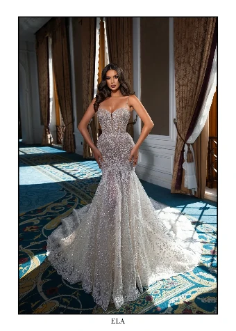 Sima Couture Sale Ela #1 Ivory/Nude thumbnail