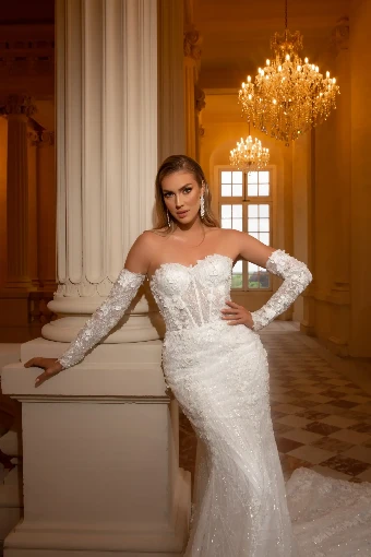 Sima Couture Sale KYLIE #0 Ivory thumbnail