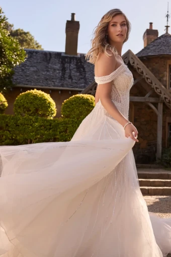 Sophia Tolli Sale SAFFRON #1 Ivory thumbnail