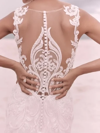 Sottero and Midgley Sale Hamilton #6 Ivory/Pewter/Blush thumbnail