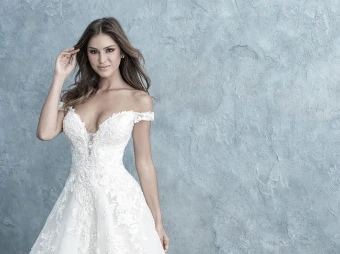 Allure Bridals Sale 9681 #0 Ivory/Champagne thumbnail