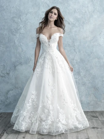 Allure Bridals Sale 9681 #2 Ivory/Champagne thumbnail