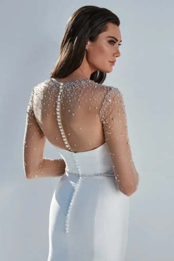 Justin Alexander Sale Blaire #1 Ivory thumbnail