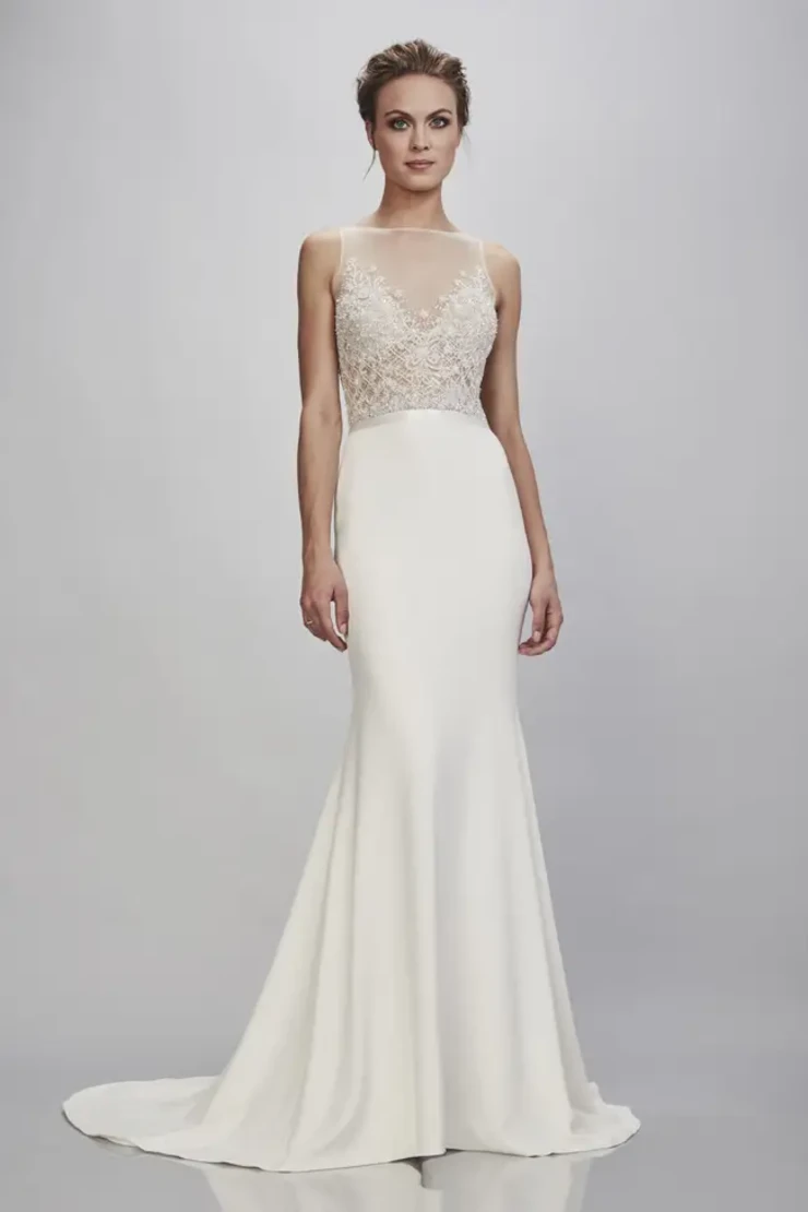 chinese dress ladies Theia Emma Gown Bhldn Size US 14 main image 1