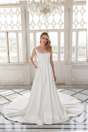 Elissar Bridal Courtney #0 Ivory thumbnail