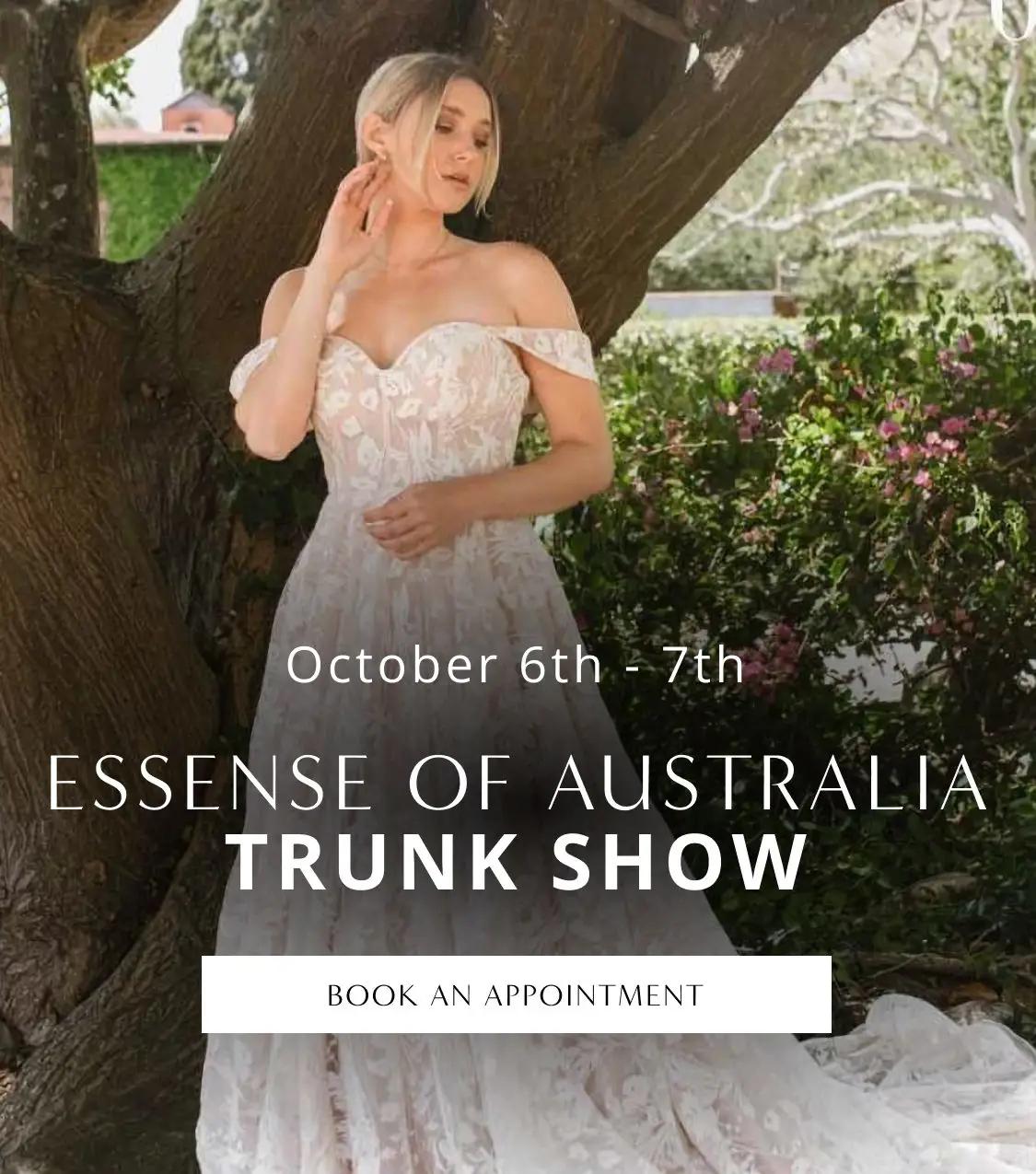 Essense of Australia Trunk Show banner mobile
